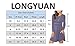 LONGYUAN Womens 2025 Casual Homecoming Winter Dresses Soft Long Sleeve Swing Christmas Dress Wine Red M