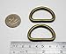 Generic Metal Bronze D Ring Buckle 1.25