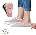 womens invisible socks-footie no show socks for flats summer liner socks 5 pairs (Free Size US Shoes 6.5-12, Black, Blue, Pink, Yellow, Grey)