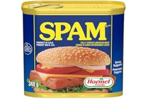 SPAM® Classic Luncheon Meat - Premium Quality, Easy-to-Cook, and Shelf-Stable Canned Meat - Perfect for Camping, Emergency Fo
