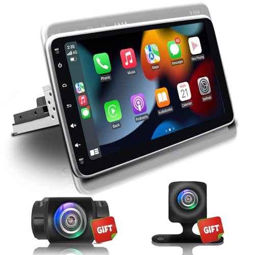 Adjustable Android 10 Car Stereo Wireless CarPlay & Wired Android Auto