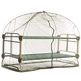 Disc-O-Bed Mosquito Net and Frame, Green/Black