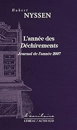 L' année des déchirements