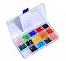 LK-CRAFTS Wholesale Lot 1500pcs Round (Similar Cut #5000) 4mm Crystal Beads 15 Colors with Storage Box. #1