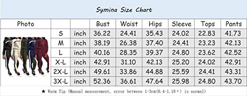 Women's Jogging Suits Casual 2 Piece Outfits Stripe Pullover Sweatshirts Long Pants Tracksuit Set Plus Size - Thumbnail 2