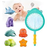 9PCS Baby Bath Toys For 1 2 3 4 Year Olds Toddler Kids, Floating Ocean