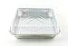 Handi-Foil Square Aluminum Foil Cake Pan w/Clear Dome Lid - Disposable Pans (Pack of 50 Sets)