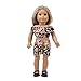 ZWSISU 18 inch Doll Clothes Gift Girls - Include 7 Set Toys Doll Outfits + 2 Pairs Shoes Accessories Gift Box fit American 18 inch Girl Dolls