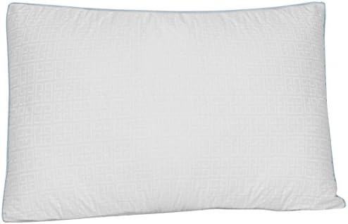 BioPEDIC Signature Greek Key Down Alternative Hypoallergenic Pillow, Jumbo