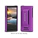 Tranesca Compatible with iPod Nano Protective case for Apple iPod Nano 7th & 8th Generation (Mystic Purple)