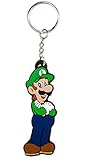 Nintendo Keyring Keychain Luigi Official Rubber Size One Size