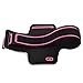 iXCC Racer Series Sport Gym Armband with Scratch-Resistant Dual Arm-Size Slots and Key Pocket for iPhone 6, 6s, 5s, 5, 5c, SE, iPod MP3 Player - Pink