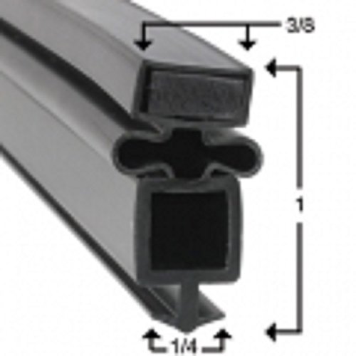True 810772 Door Gasket, Black