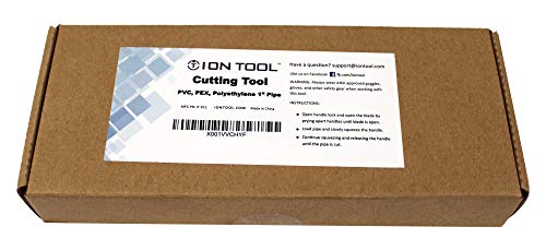 ION TOOL PVC, Pex, and Poly Pipe Cutter