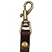 3/8” Brown Top Grain Leather Cross Body Skinny Replacement Handbag Purse Strap