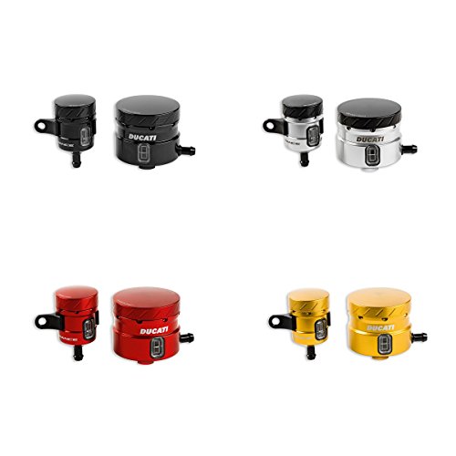 Ducati Brake and clutch fluid reservoirs Silver 96180101A