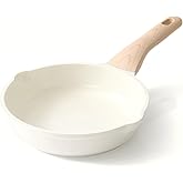 Kordisen Ceramic Non Stick Frying Pans Skillet, 8 Inch Ceramic Small Egg Pan Nonstick for Cooking Non Toxic, Healthy Induction Cookware, Heat Resistant Handle, PFOA & PFAS Free