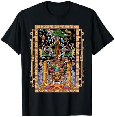 Amazon.com: Mayan Art The Maya Civilization Cool Mask T-Shirt
