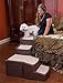 Pet Gear Easy Step Bed Stair for Cats/Dogs with Storage Compartment, Removable Washable Carpet Treads, Space-Saving Multi-Position Designthumb 1