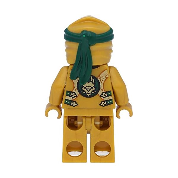 LEGO Ninjago Minifigur: Lloyd (Golden / Goldener Ninja) - Legacy – Bild 6