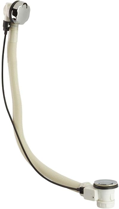 Bristan Bristan W BATH06 C Round Pop Up Bath Waste with Overflow Beige
