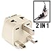 OREI European Plug Adapter Set Works in Albania, Austria, Belgium, Denmark, Finland, Greece, Hungary, Iceland, Netherlands, Norway, Poland, Portugal, Romania, Spain, Sweden, Turkey