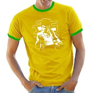 Bruce Lee Karate Contraste T-Shirt S-XXL div. couleurs