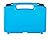 Liberty Imports World Racing Car Pieces & Tool Drill, Lights Carrying Case- Stores Dozens Of Take-A-Part Toys - Durable Toy Storage Organizers By Life Made Better- Blue