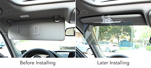 image for 9 MOON Sun Visor for Car Windshield, Car Anti-Glare Tinted Windshield 