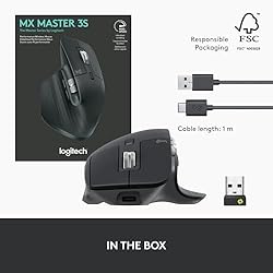 Logitech MX Master 3S Wireless Mouse Standard