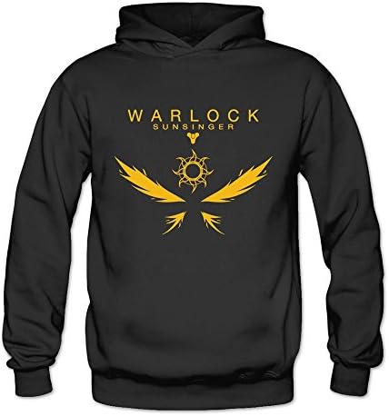 TIKE Women's Gunslinger Plan Warlock LOGO Hood Sweatshirt Color Black Size M