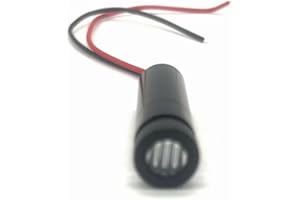 YILUBAO Industrial 515nm 520nm 15(m-W) Green Laser Module Dot/Line/Cross 1240 (Line)