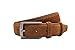Ground Mind Thick Suede Leather Belt for Men Casual Dress Belts