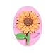 SPHTOEO Silicone Sunflower Mold Cake Decorating Chocolate Sugar Craft Mould (Leaf)