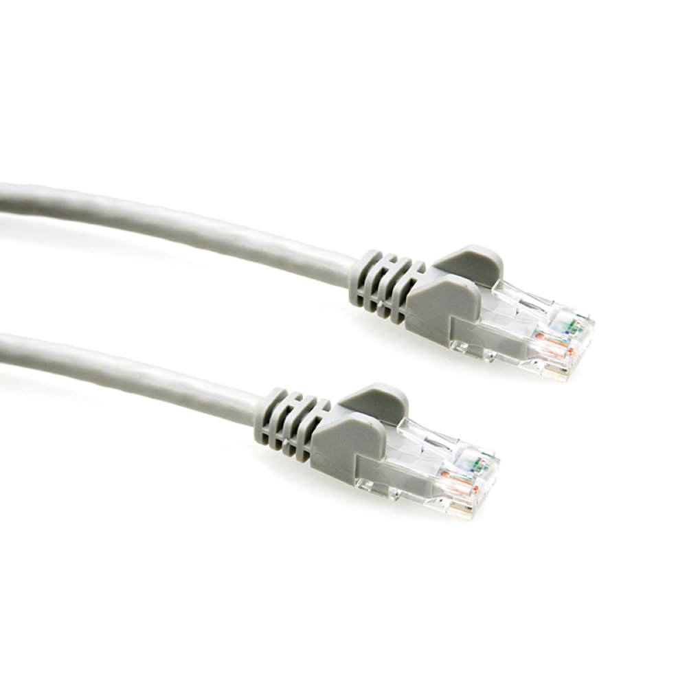 RGB Networks Ltd 5-Pack 0.3m RJ45 Cat 6 Ethernet Patch LAN Network Cable grey