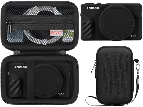 Amazon.com : BOVKE Hard Case + Silicone Cover for Canon PowerShot