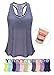 Women Tank Top with Built in Bra, Lightweight Yoga Camisole for Workout Gym Fitness - Eco-Friendly Packaging Design
