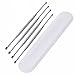Mudder 4 Pieces Ear Curette Earwax Removal Ear Pick with Storage Box