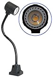 5w 24VDC IP20 Waterproof Flexible Arm LED Gooseneck Work Light Daylight LEDs Sewing Machines, Lathes, Drill Presses, Workbenches, Music Stands …