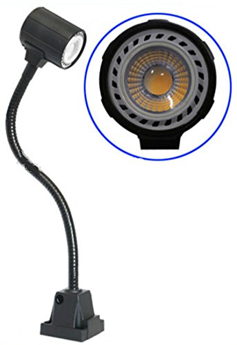 5w 24VDC IP65 Waterproof Flexible Arm LED Gooseneck Work Light Daylight LEDs Sewing Machines, Lathes, Drill Presses, Workbenches, Music Stands