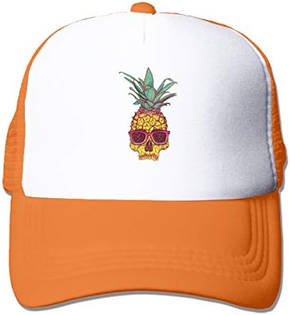 Momonage Womens&Men Unisex Washed Pineapple Fruit with Hipster Adjustable Strapback Cap