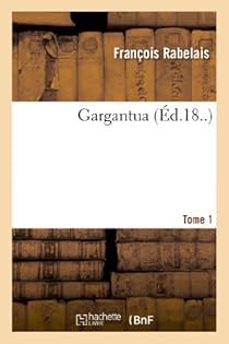 Book's Cover of Gargantua. Tome 1