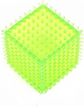 Petpark Dog Toys Squeaky Cube Shape for Aggressive Chewers Dental Teeth Training