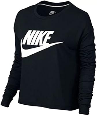 crop top nike manche longue