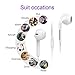 VMTOP l011 19 Premium Earbuds Earphones with Mic and Remote for Smart Phones, Android, Tablet - 3.5 mm – White