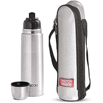 Milton Thermosteel Flip Lid Flask, Silver (750 ML)