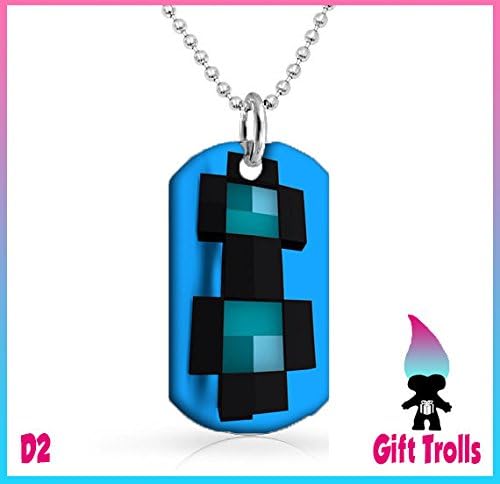 Dantdm Dog Tag with 30 inch Ball Chain Included. Your Favorite Youtuber D2