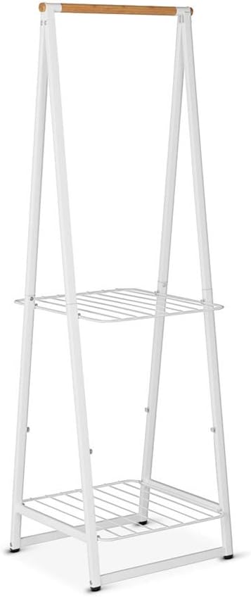 Brabantia, Linn Clothes Rack, Small, Multi-functional Hanging space, Airing or Drying Shelves, Hangs up to 16 items - Image 4
