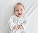 Amazing Baby Cotton Sleeping Sack, Wearable Blanket with 2-way Zipper, Black Little Village, Medium (6-12 mo)