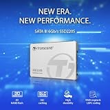 Transcend SSD220S 240GB SATA III 6Gb/s 3D NAND Read 550MB/s Write 500MB/s view 4